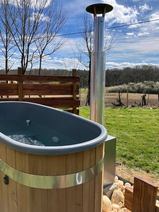 Location de vacances pour 2 personnes, avec Terrasse et Jacuzzi ainsi que Jardin et Piscine à Sainte-Croix (France) - 3