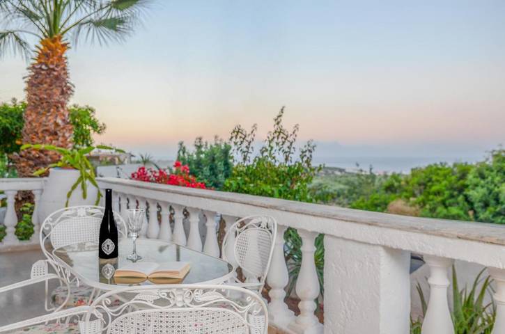 Appartement de vacances pour 6 personnes, avec Balcon et Terrasse ainsi que Jardin et Vue