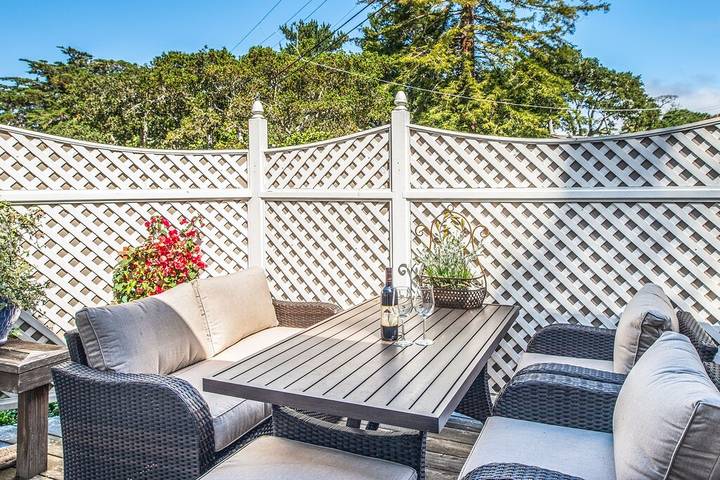 Cottage for 10 people, with balcony, with pets in Big Sur