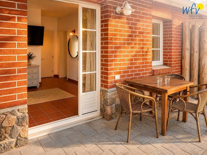 Ferienwohnung für 2 Personen, mit Terrasse und Garten in Nord - Rügen - 4