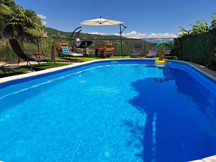 Villa pour 10 personnes, avec jardin ainsi que balcon et piscine dans Grad Opatija - 3