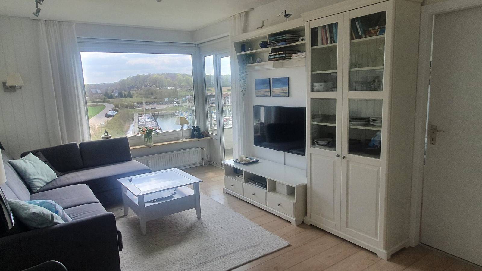 Apartamento entero, Apartamento Fördeblick con vistas al puerto deportivo en Holnis, Glücksburg in Holnis, Glücksburg