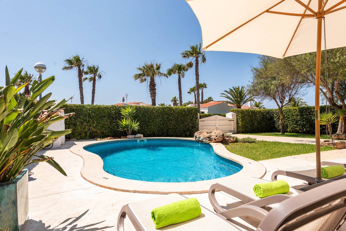 Villa Adrian in Cap d'Artrutx, Ciutadella