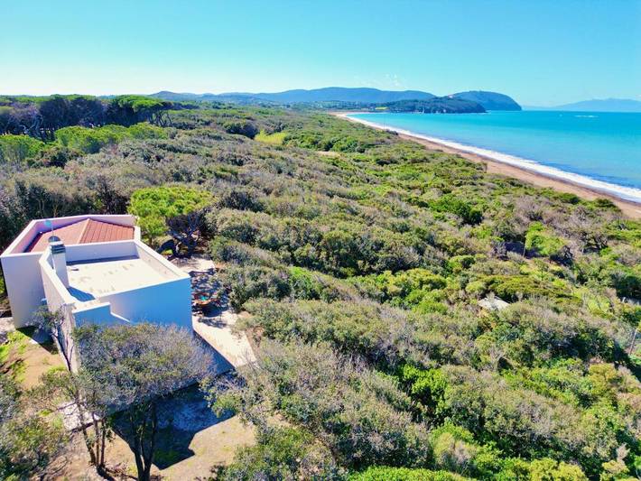 Villa per 6 persone, con Balcone e Terrazza nonché Giardino e Panorama a San Vincenzo