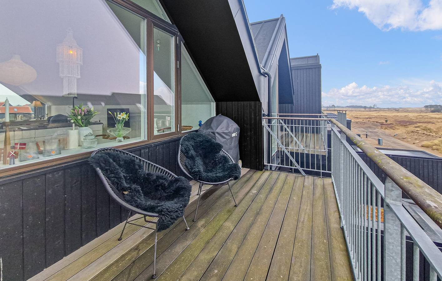 Ferienhaus für 4 Personen mit Terrasse in Skagen, Tannisbucht