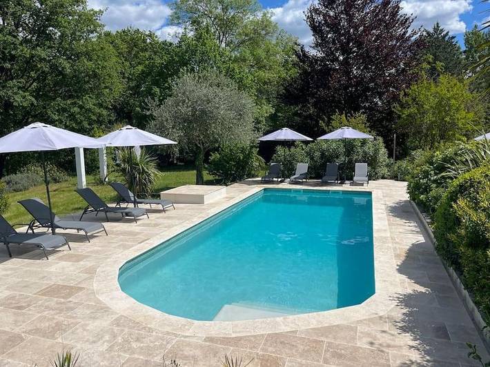Gîte pour 4 personnes, avec jardin ainsi que piscine et vue, animaux acceptés à Le Thoronet - 2