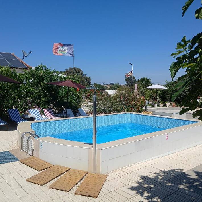 Casa rural para 6 personas, con Terraza y Jardín además de Piscina y Vistas en Gibraleón
