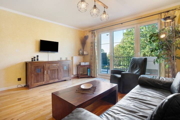 Geheel appartement, Appartement 'Am Gespensterwald' met privéterras in Nienhagen, Rostock en omgeving