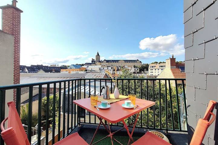 Maison de vacances pour 6 personnes, avec jardin et balcon