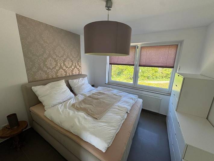 Ferienwohnung für 3 Personen, mit Balkon und Terrasse sowie Garten und Seeblick in Kell am See - 3