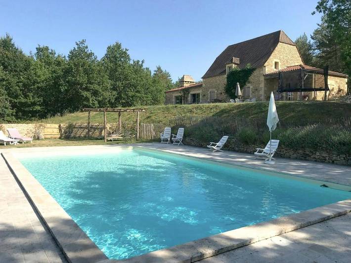 Maison de vacances pour 8 personnes, avec terrasse et piscine