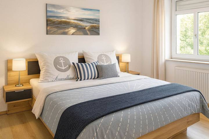 Ferienwohnung für 4 Personen, mit Balkon - 1