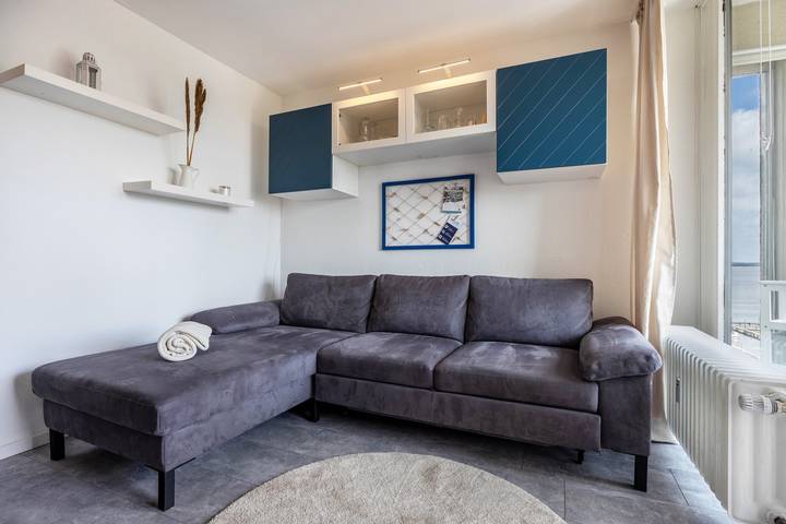 Ganze Wohnung, Ferienwohnung 'Meereszauber' mit Seeblick, Balkon und Wi-Fi in Wunstorf, Steinhuder Meer