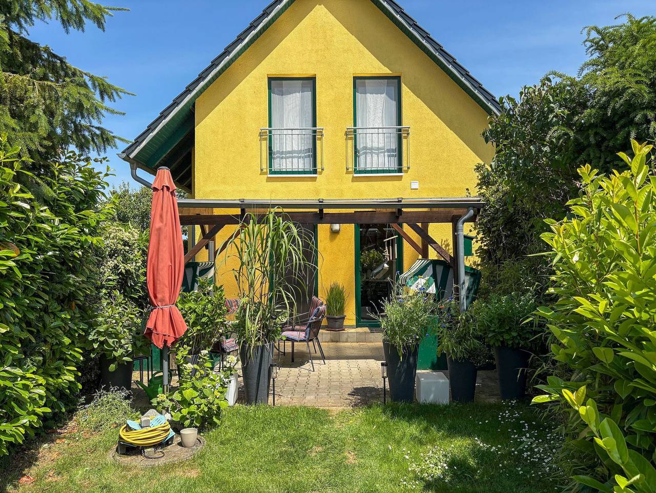 Ferienhaus am Saaler Bodden - Doppelhaushälfte in Neuendorf, Vorpommern