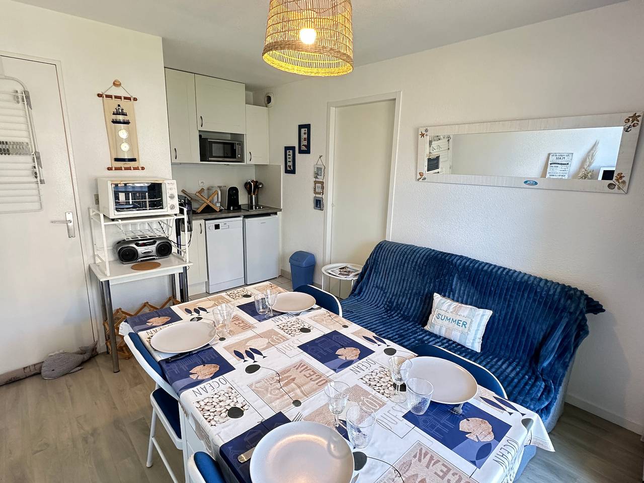 Appartement entier, Appartement vue mer - 4 pers. in Cabourg, Région de Caen