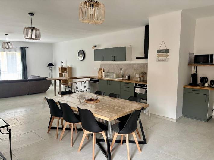 Appartement de vacances pour 6 personnes, avec terrasse