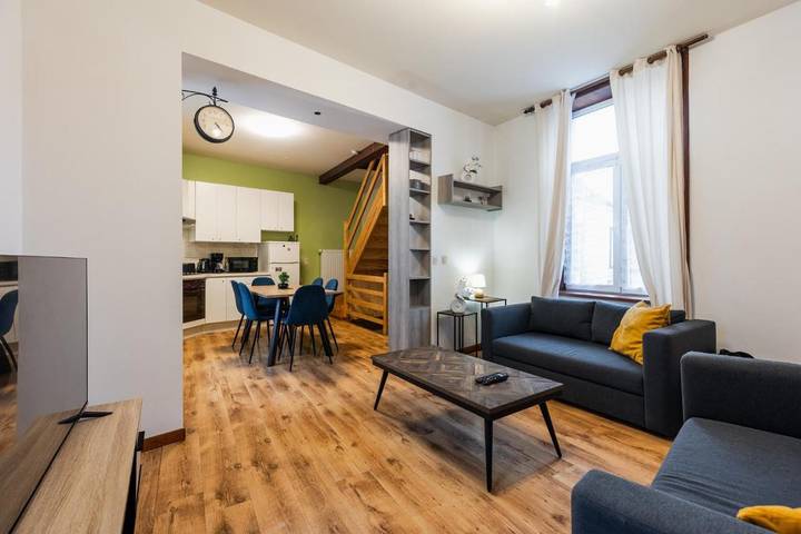Maison de vacances pour 10 personnes, avec Terrasse à Mons (Hennegau)