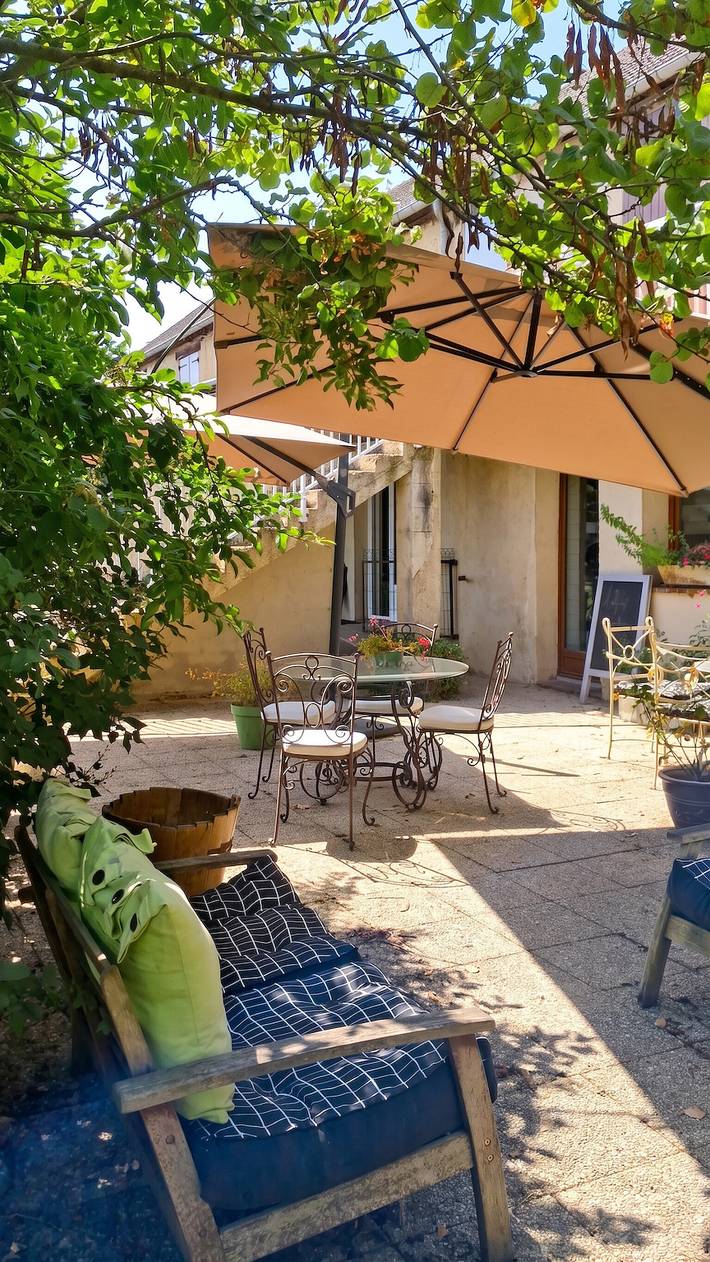 Location de vacances pour 4 personnes, avec Terrasse à Bû