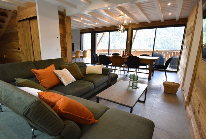 Chalet pour 8 personnes, avec terrasse à Vaujany - 4