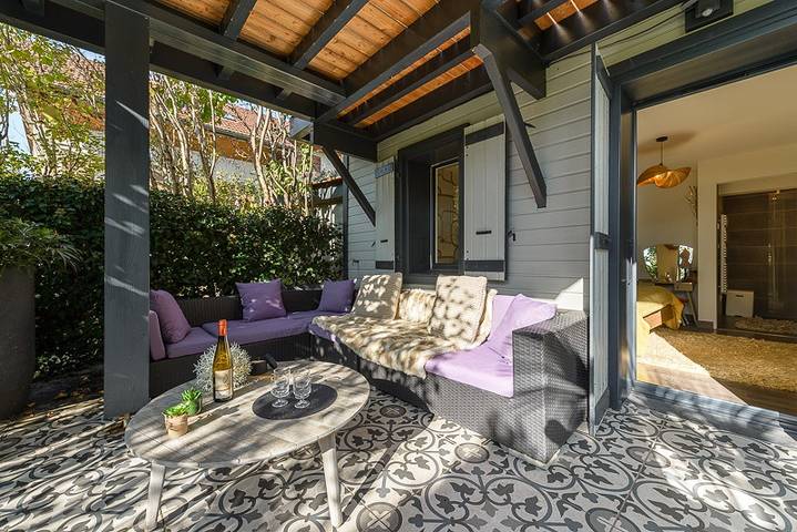 Chalet für 4 Personen, mit Seeblick und Balkon in Frankreich - 4