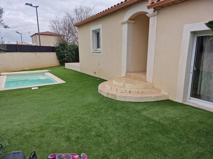 Gîte pour 4 personnes, avec piscine ainsi que jacuzzi et jardin à Vergèze - 2