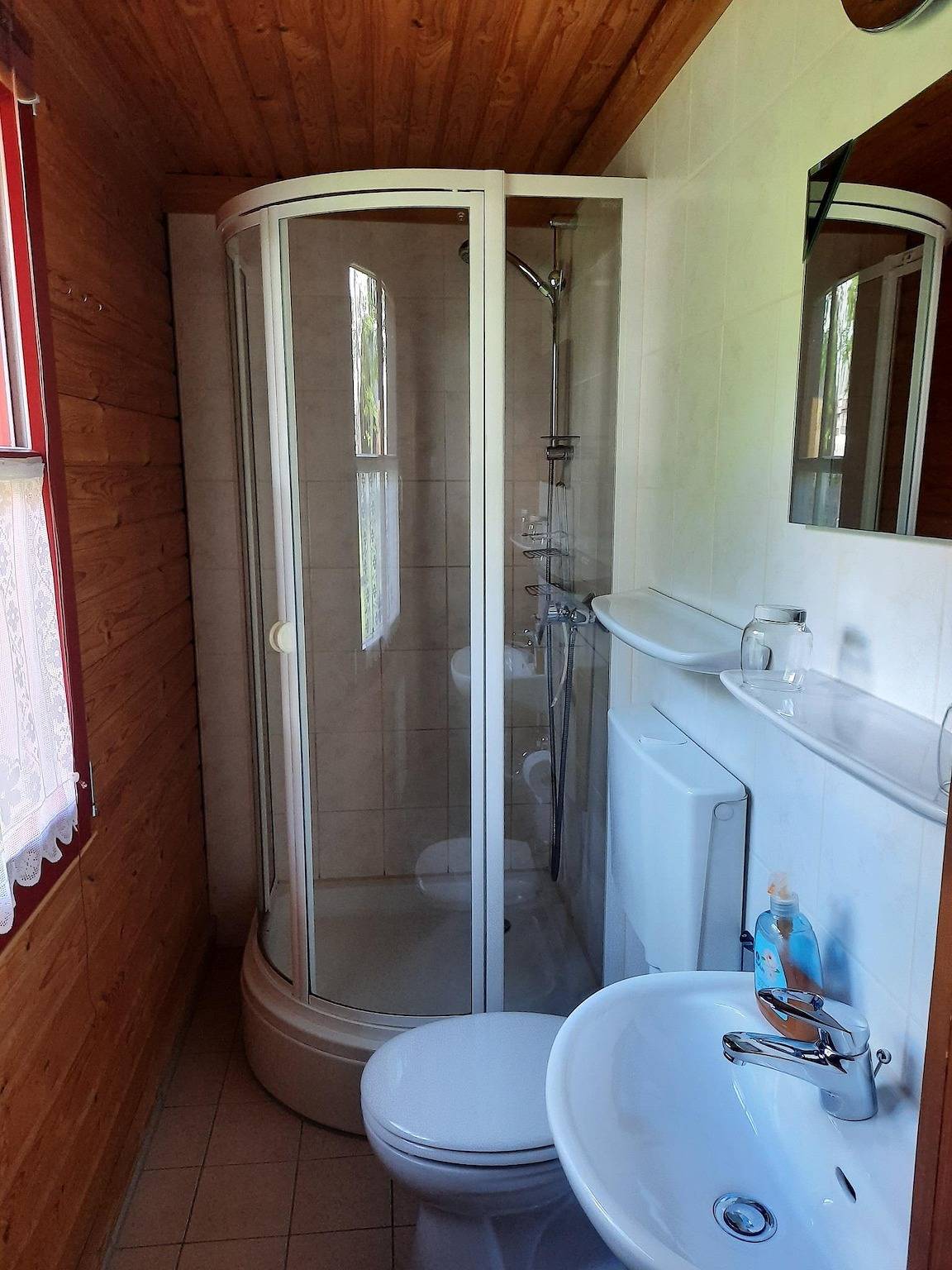 Ferienwohnung im Holzblockhaus in Hermsdorf, Mittlere Erzgebirge