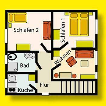 Ganze Wohnung, Ferienwohnung Muschel in Hafen Büsum, Büsum