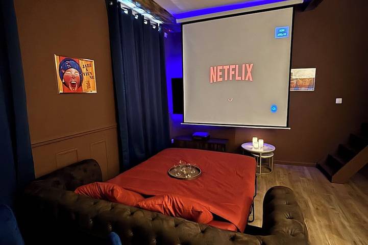 Apartamento entero, Cinéma & Ambiance Jazz Cosy in the heart of Vienna - Netflix - Hypercentre -Blue Note in Vienne (Isère), Región de Vienne