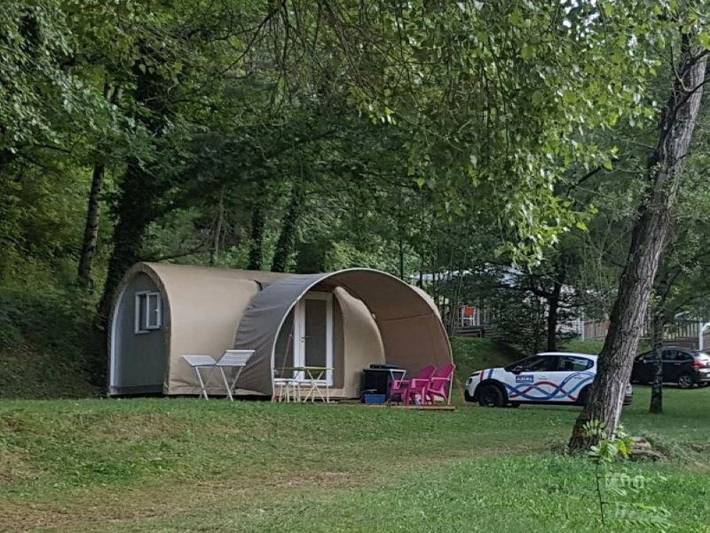 Tente pour 4 personnes, avec bassin pour enfant dans les Gorges du Tarn - 3