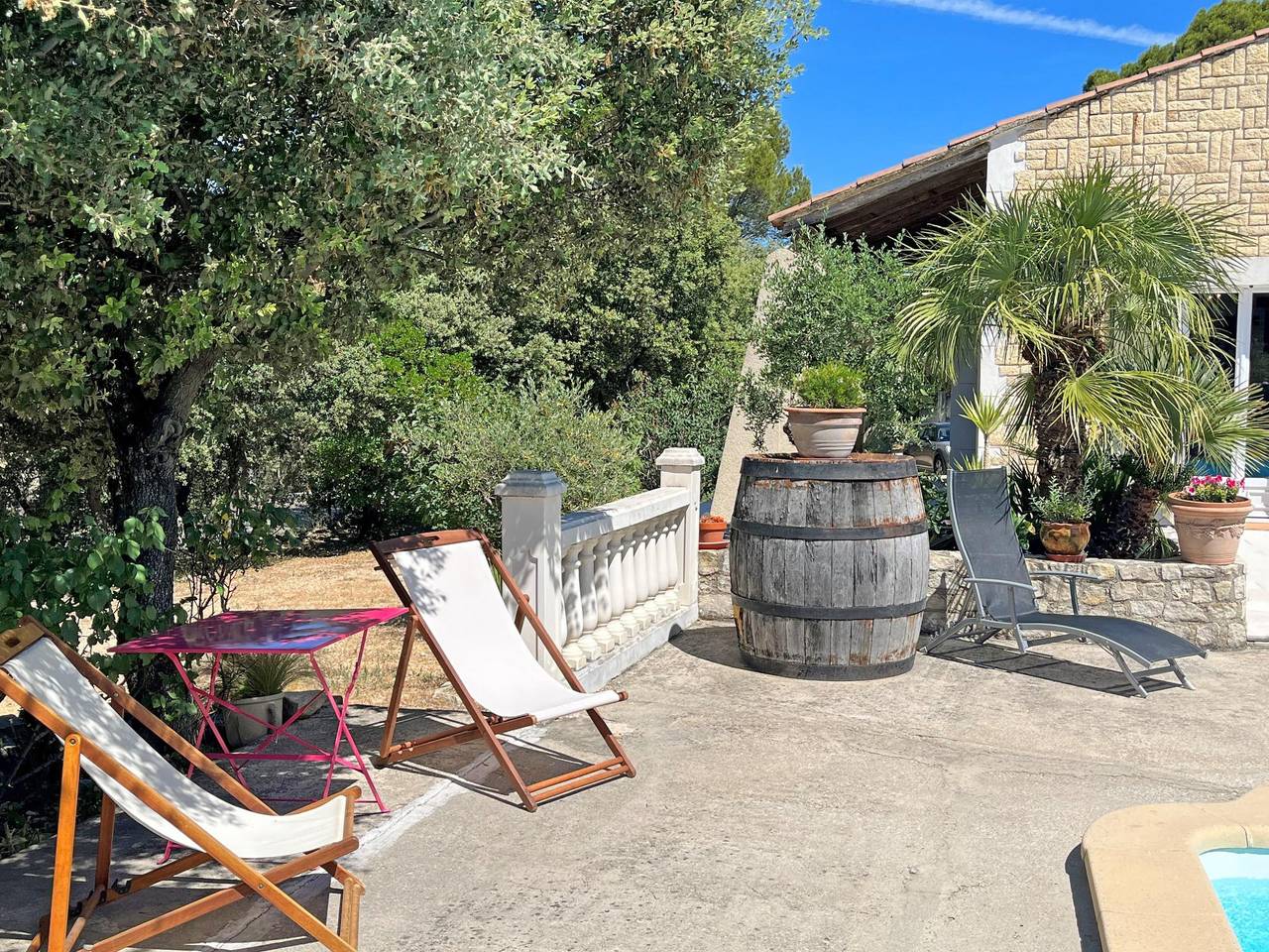 Holiday home with private pool in Uchaux, Vaucluse