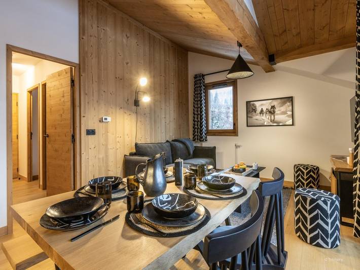 Gîte pour 6 personnes, avec balcon, adapté aux familles à La Chapelle-d'Abondance - 3