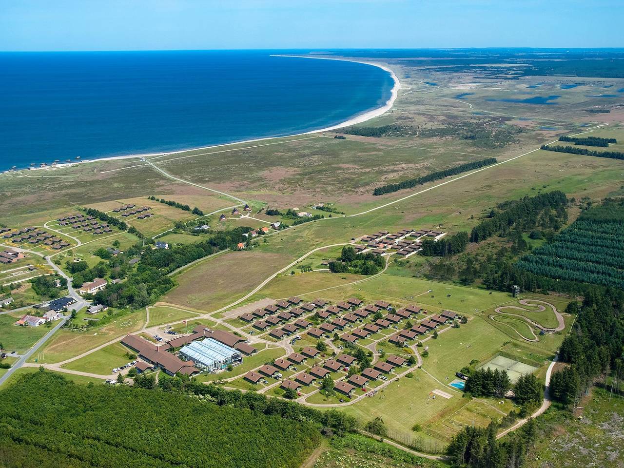Seaside escape in Hanstholm in Vigsø, Northsea Coast Denmark