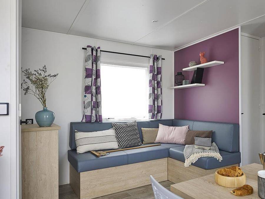 Camping Sites et Paysages - Le Ventoulou - Mobilheim 4 personen - Cottage Alzou in Thégra, Regionaler Naturpark Causses du Quercy