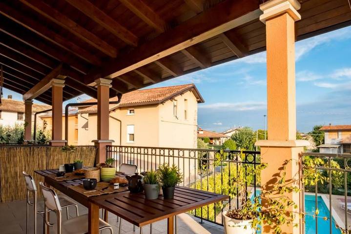 Appartement de vacances pour 6 personnes, avec piscine et balcon/terrasse - 1