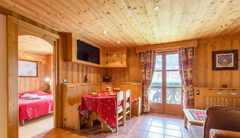 Appartement entier, Appartement confortable à Megève | 46m² | Vue sur montagne in Megève, Pays du Mont-Blanc