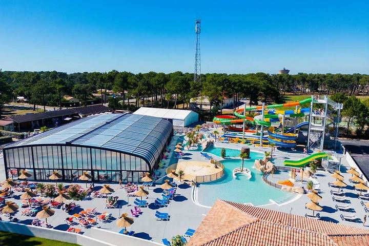 Camping für 5 Personen, mit Kinderpool in Vendays-Montalivet