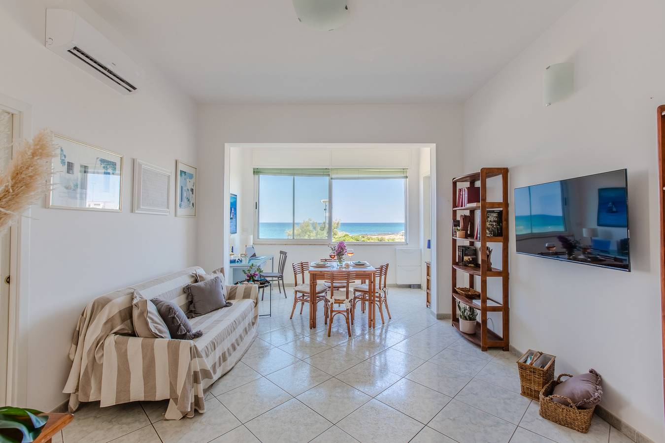 Casa vacanza per 5 persone con panorama in Lido Specchiolla, Salento