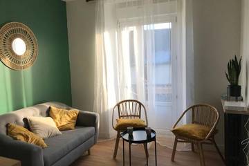 Gîte pour 8 personnes, avec balcon à Bain-de-Bretagne