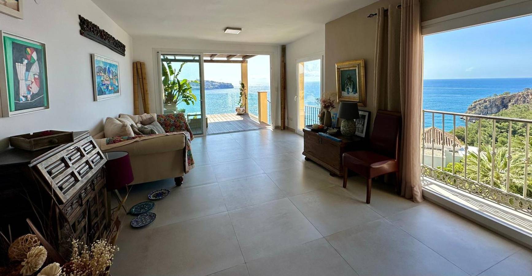 Vakantiehuis 'Mooi Huis met Prachtig Uitzicht op Zee' met Zeezicht, Wi-Fi en Airconditioning in Cerro Gordo, Almuñecar
