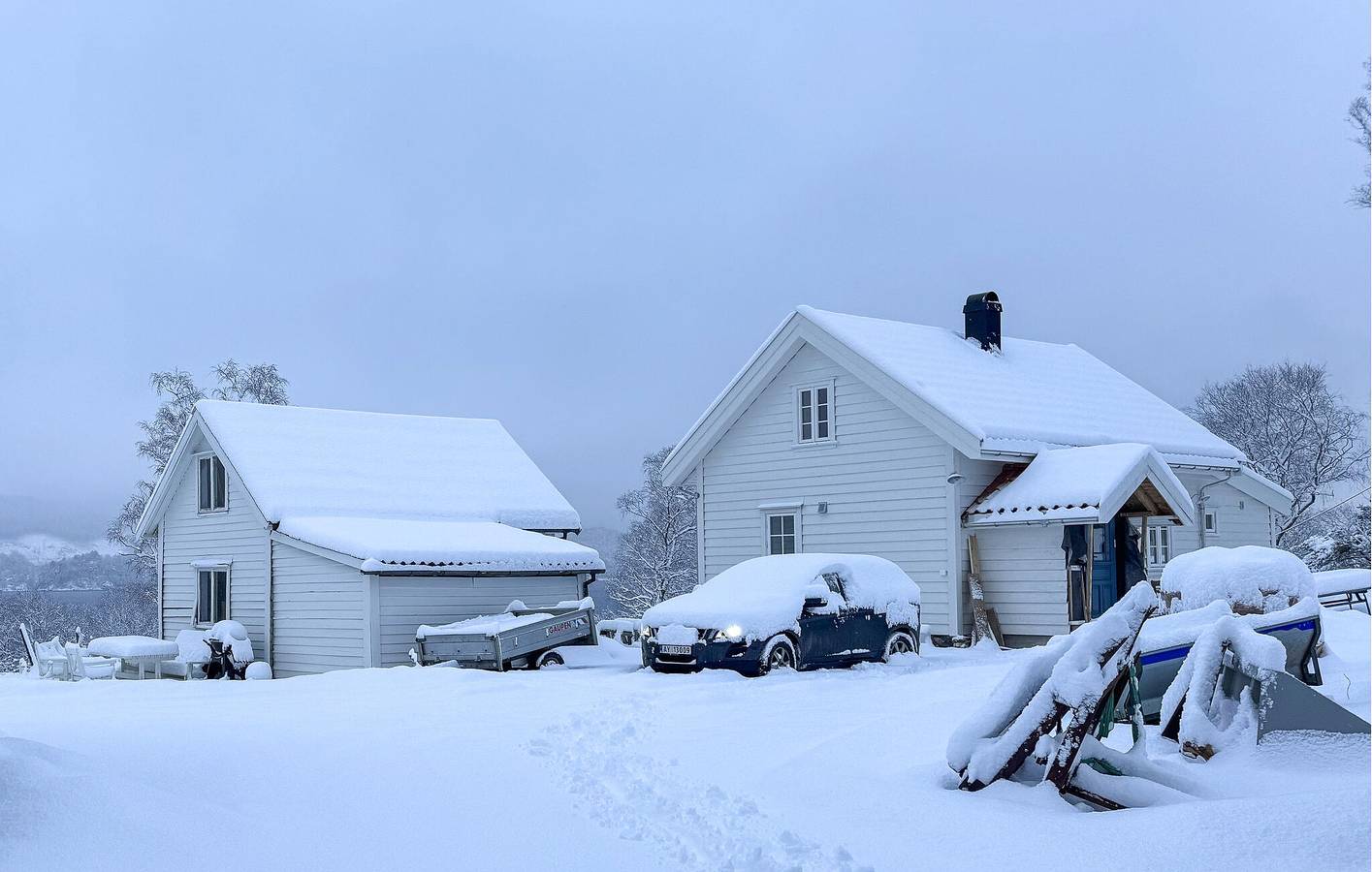 Ferienhaus für 6 Personen mit Garten in Vindafjord