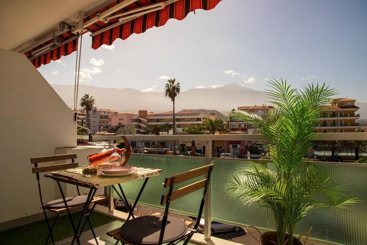 Ferienwohnung für 2 Personen, mit Balkon in Puerto de la Cruz