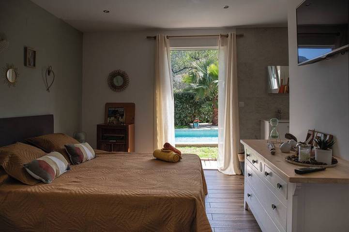 Location de vacances pour 4 personnes, avec jardin à Oletta - 4