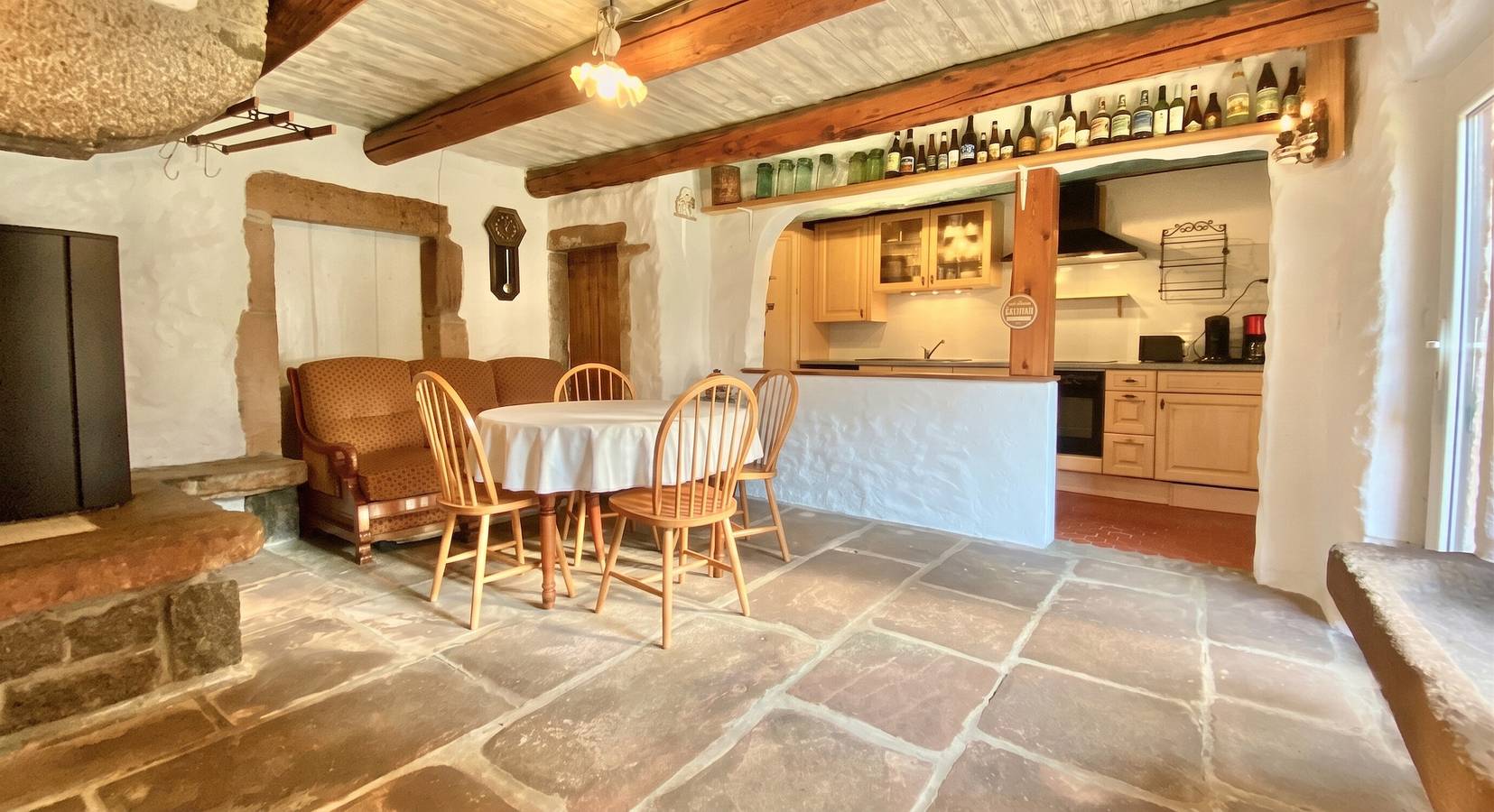 Ganze Wohnung, Gemütliche Wohnung in Gerbépal 55 m² mit Sauna in Gerbépal, Regionaler Naturpark Belchen der Vogesen