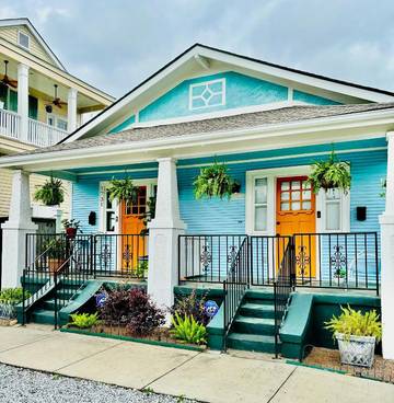 Gîte pour 2 personnes, avec jardin, animaux acceptés à New Orleans