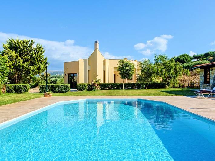 Chalet für 14 Personen, mit Garten und Pool sowie Balkon in Griechenland - 4