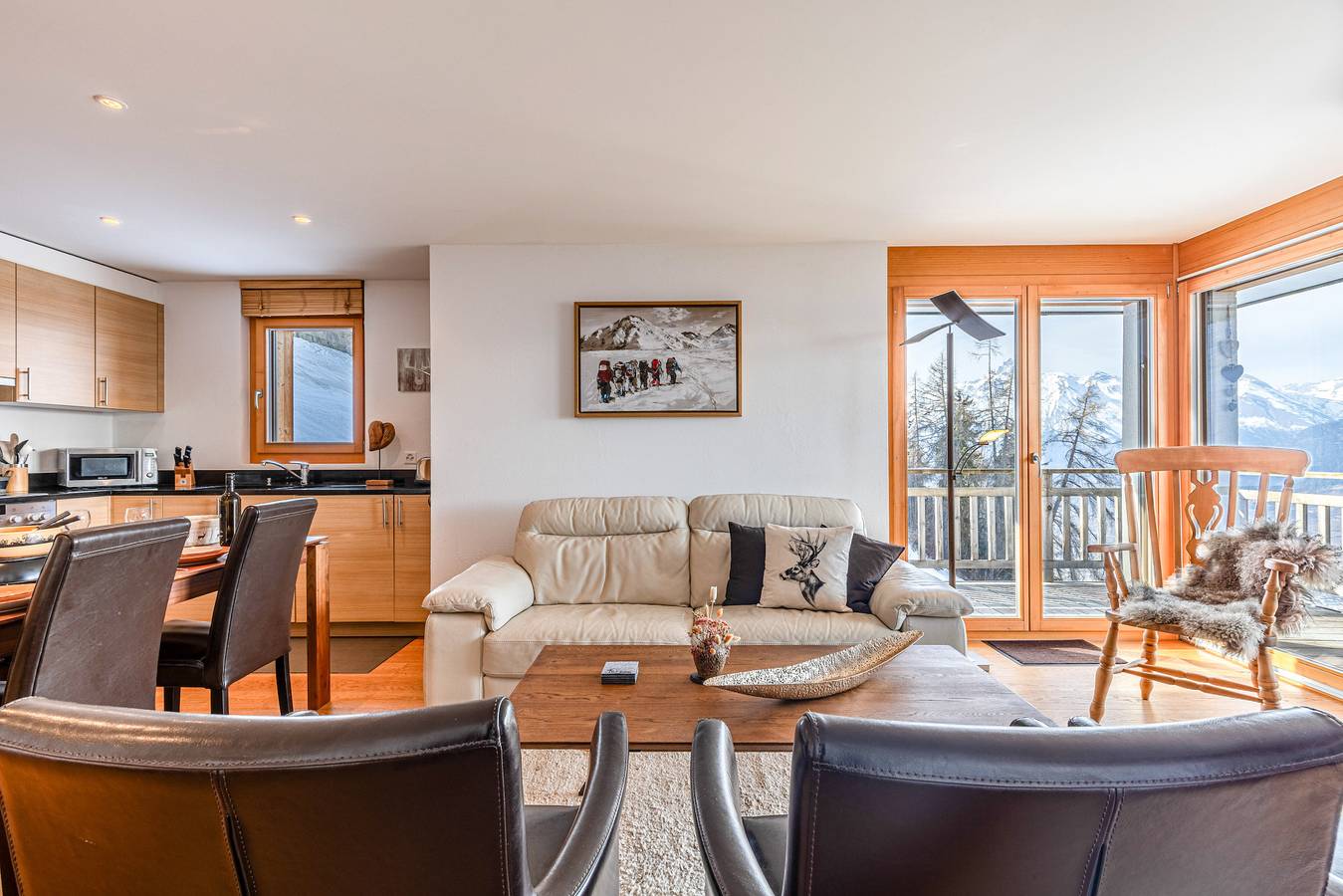 Ganze Wohnung, Ski Paradise Sp 009 - Mountain apartment 4 pers in Veysonnaz, Walliser Alpen