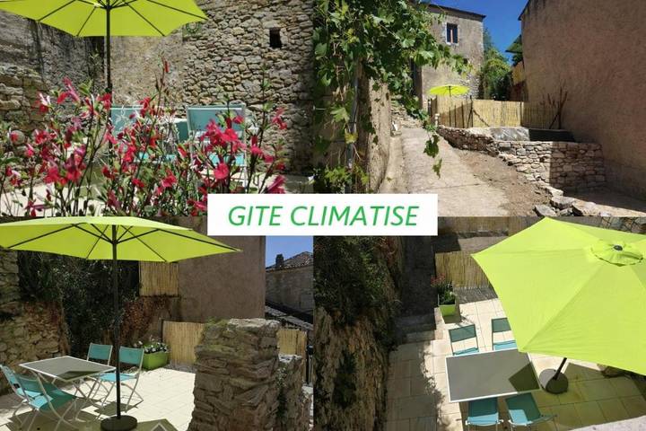 Location de vacances pour 5 personnes, avec vue et jardin à Luzech