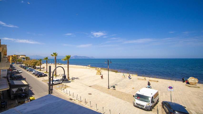 Appartamento per 4 persone, con Balcone e Terrazza nonché Panorama a Aspra