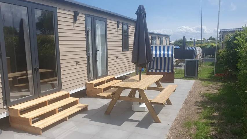 Camping für 4 Personen, mit Garten in Schashagen