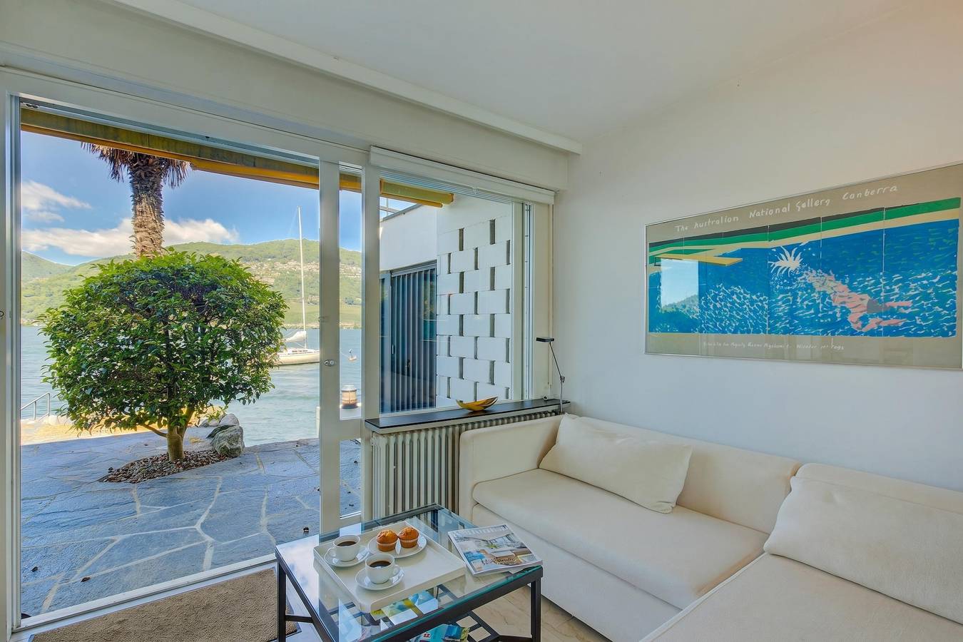 Ferienhaus für 2 Personen mit Balkon in Collina d'Oro, Luganersee